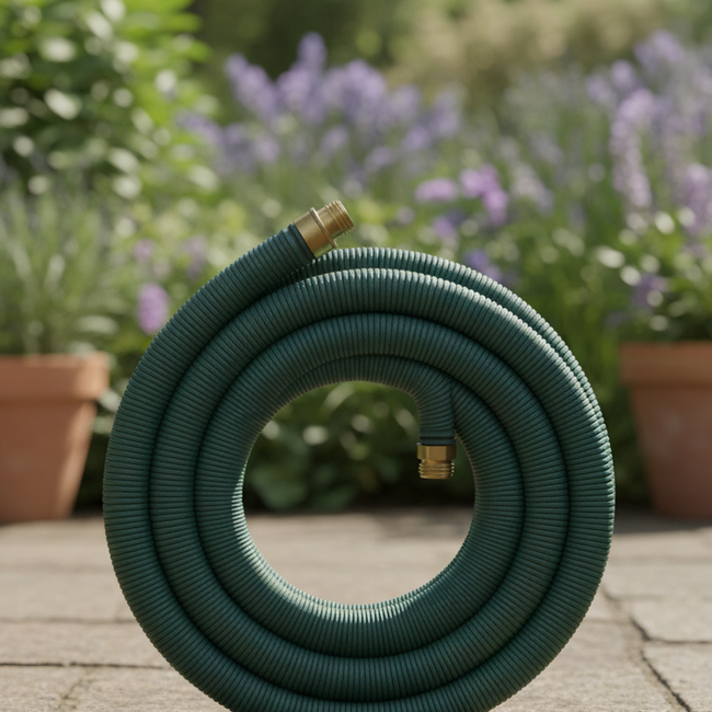 Expandable Garden Hose 50ft - self-coiling expandable hose