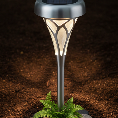 Solar Wall Sconce Pair - wall-mounted solar outdoor lights