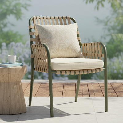 Woven Rope Bar Stool Set of Two - outdoor bar stools