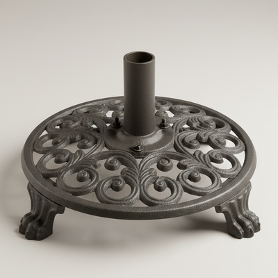 Cast Iron Umbrella Base - weighted cast iron umbrella base