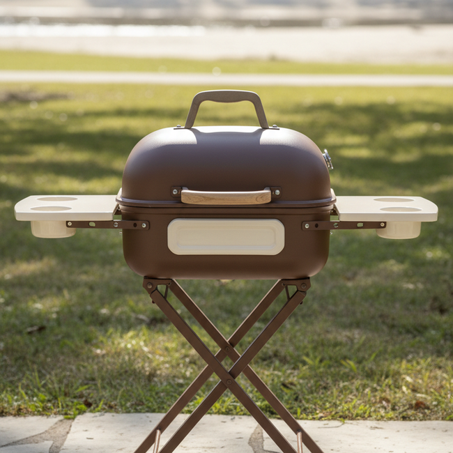 Tabletop Portable Charcoal Grill - compact portable grill
