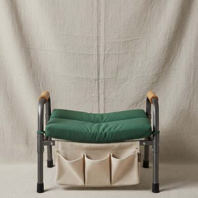 Garden Kneeler and Seat Bench - dual-use garden kneeler and seat
