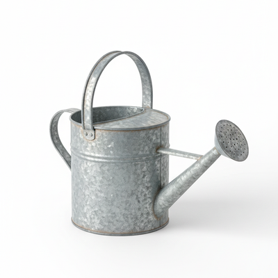 Galvanized Steel Watering Can - two gallon garden watering can