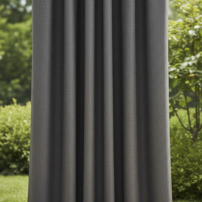 Outdoor Curtain Panel Pair - weather-resistant patio curtains