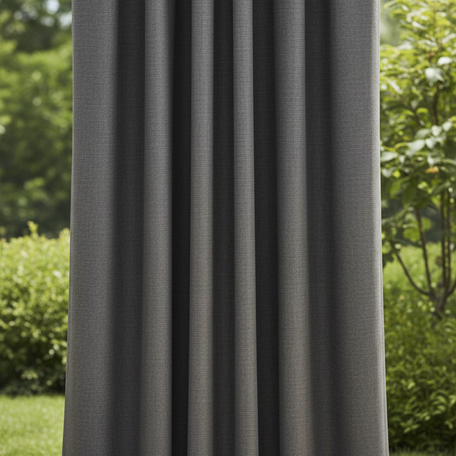 Outdoor Curtain Panel Pair - weather-resistant patio curtains