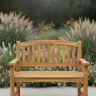 Acacia Porch Swing - acacia hardwood porch swing