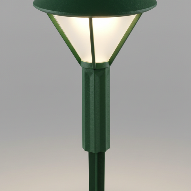 Copper Path Light Set of Six - solid copper solar path lights