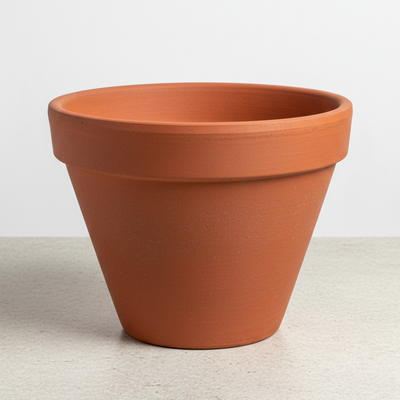 Terracotta Pot - classic brick-red terracotta pot